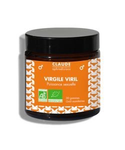 Virgile Viril - Gommes BIO, 30 pastilles